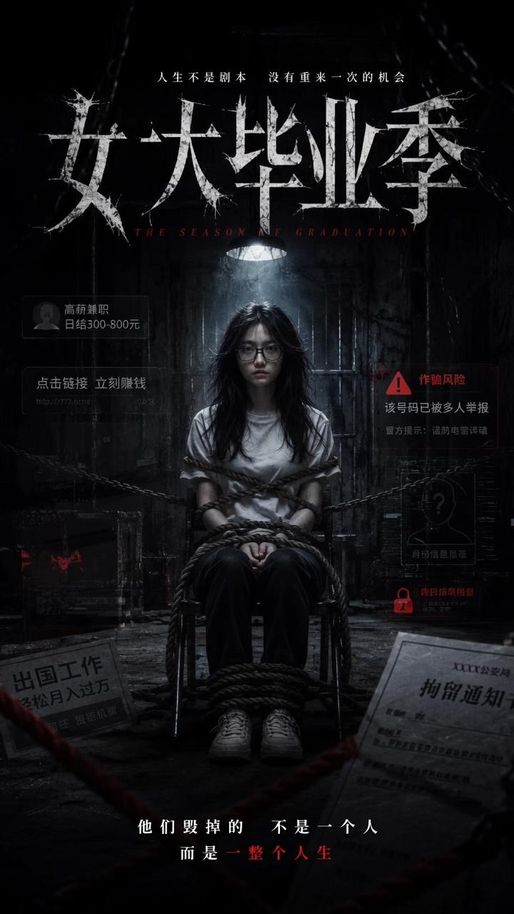 女大学生毕业季封面